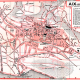 plan de ville vintage d'Aix-les-Bains Blay Foldex