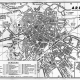 plan de ville vintage noir et blanc d'Arras Blay Foldex