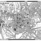plan de ville vintage de Bourges Blay Foldex