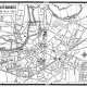 plan de ville vintage noir et blanc de Châteauroux Blay Foldex