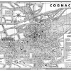 plan de ville vintage de Cognac Blay Foldex