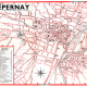 plan de ville vintage d'Epernay Blay Foldex