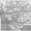 plan de ville vintage noir et blanc de Le Havre Blay Foldex