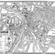 plan de ville vintage de Montauban Blay Foldex