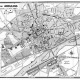 plan de ville vintage de Moulins Blay Foldex