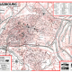 plan de ville vintage de Strasbourg Blay Foldex