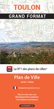 Plan de ville de Toulon - Blay-Foldex