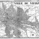 plan de ville vintage de Vierzon Blay Foldex