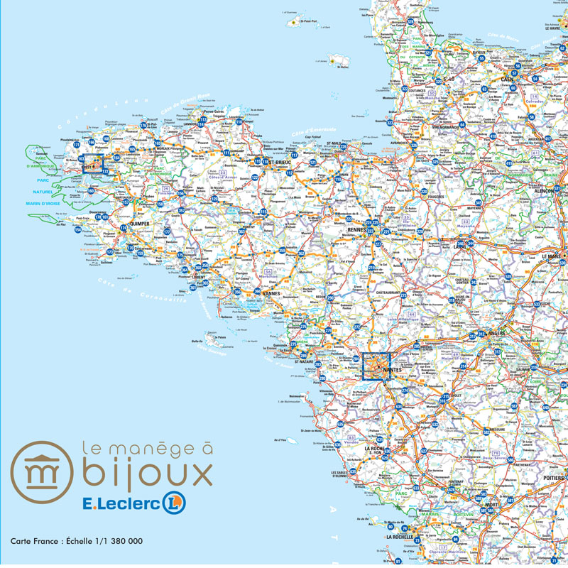 cartes sur mesure - Leclerc - Blay-Foldex 2021