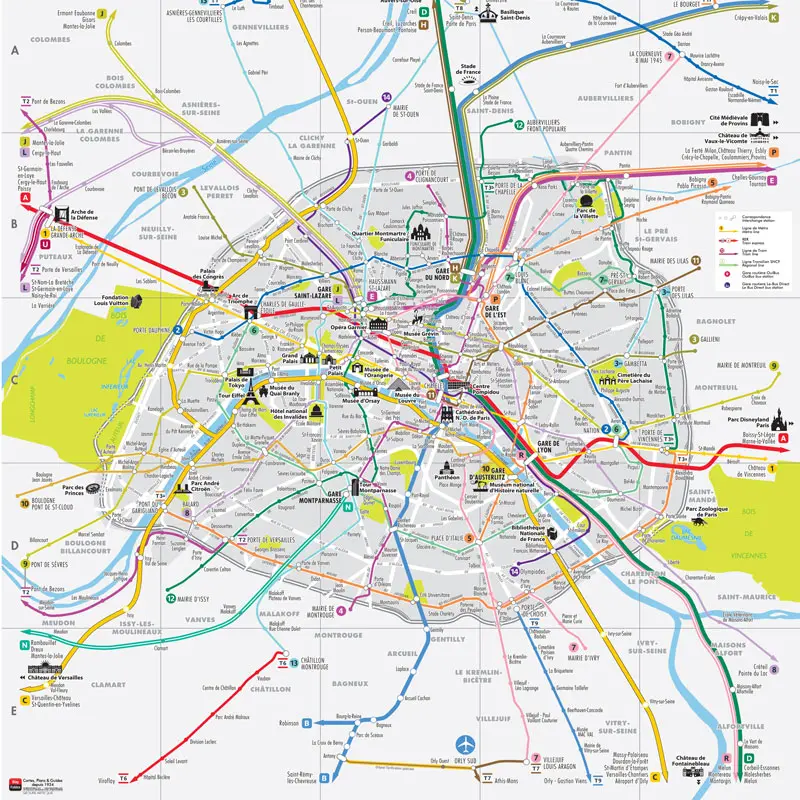 cartes sur mesure - SNCF - Blay-Foldex 2021