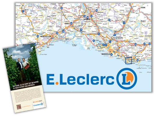 Cartes personnalisées - Leclerc - Blay-Foldex