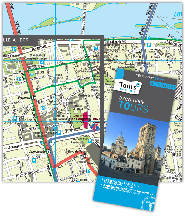 Cartes personnalisées - Office du Tourisme de Tours - Blay-Foldex