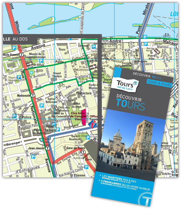 Cartes personnalisées - Office du Tourisme de Tours - Blay-Foldex