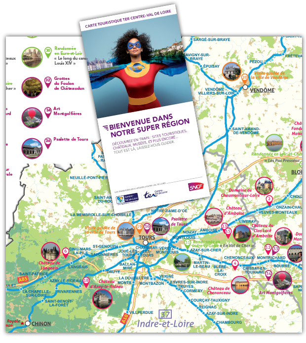 Carte personnalisée pour SNCF - Blay-Foldex