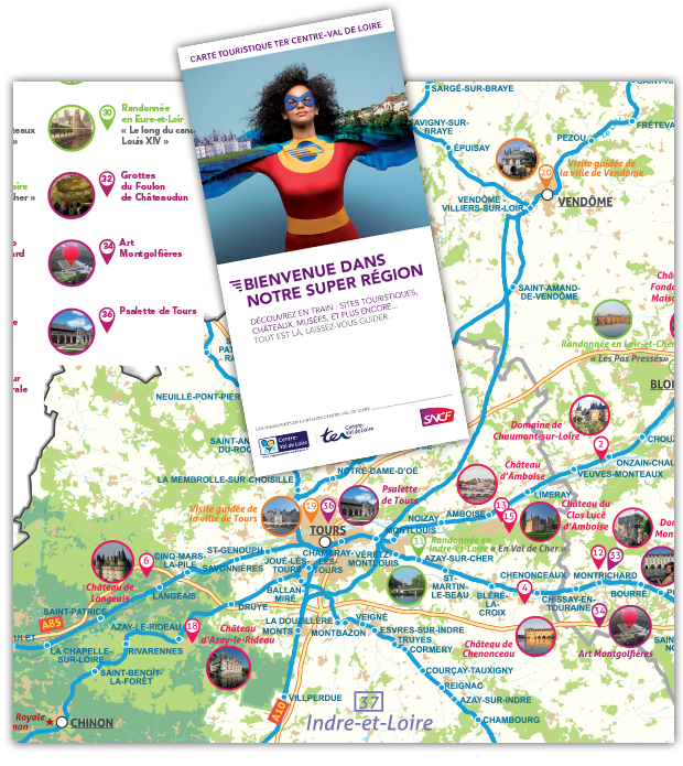 Carte personnalisée pour SNCF - Blay-Foldex