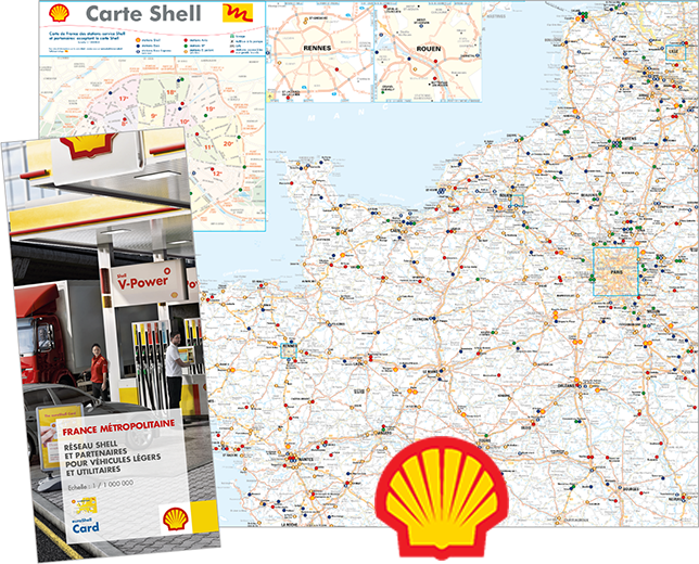 Cartes personnalisées - Shell - Blay-Foldex
