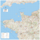 Carte de France quart nord-ouest - 2021 - Blay-Foldex