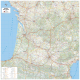 Carte de France quart sud-ouest - 2021 - Blay-Foldex