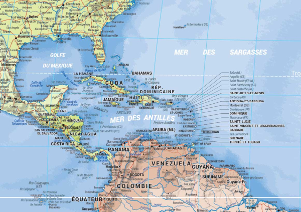Poster du monde politique grand format zoom 1