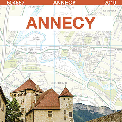 Plan de ville poche Blay-Foldex - Annecy couverture