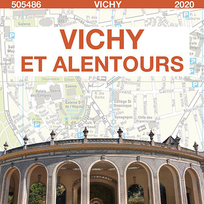 Plan de ville poche Blay-Foldex - Vichy couverture