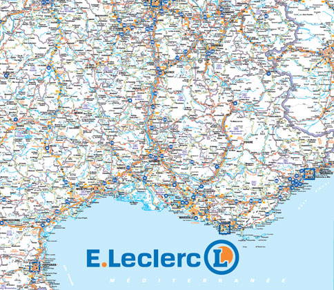 Carte personnalisée pour Leclerc - Blay-Foldex