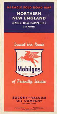 Carte Foldex ancienne pour Mobilgas 2