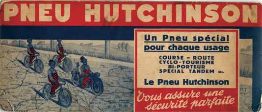 Carte Foldex ancienne Hutchinson 5