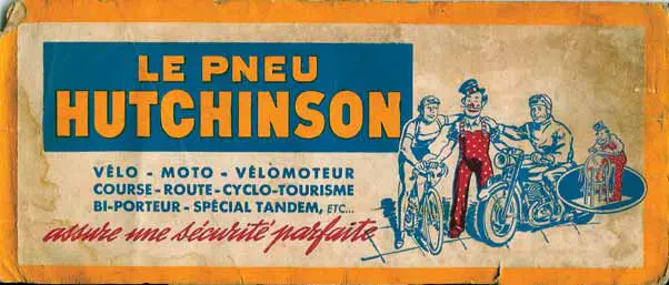Carte Foldex ancienne Hutchinson 8