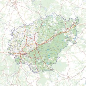 Carte à télécharger - département de la Corrèze - Blay-Foldex