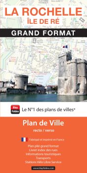 Plan de ville d’Angers Grand Format - Blay-Foldex