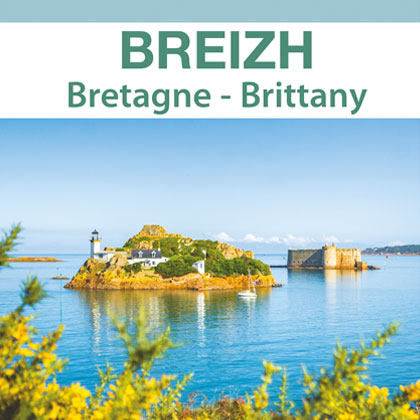 Carte en langue régionale - carte en Breton - Couverture Carrée