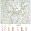 Dept_05 Poster de la carte routière du département des Hautes-Alpes