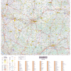 Dept_16 Poster de la carte routière du département de la Charente