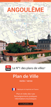 Plan de ville de Angoulême - Blay-Foldex