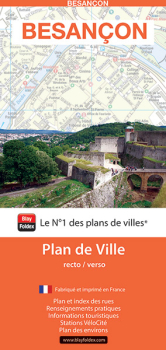 Plan de ville de Besançon - Blay-Foldex