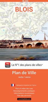 Plan de ville de Blois - Blay-Foldex
