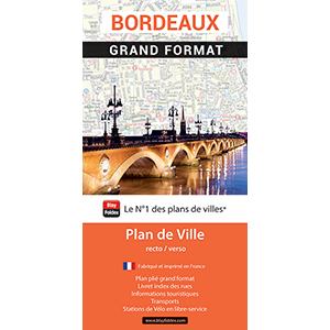 Plan de Bordeaux grand format