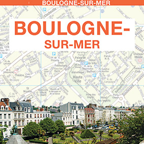 Plan de Boulogne-sur-Mer format simple