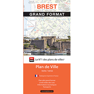 Plan de Brest grand format