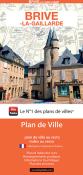 Plan de ville de Brive-la-Gaillarde - Blay-Foldex