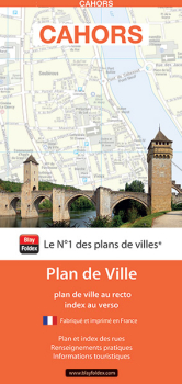 Plan de ville de Cahors - Blay-Foldex
