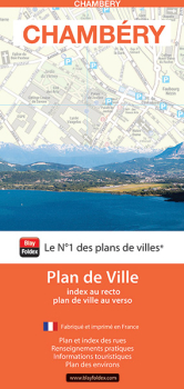 Plan de ville de Chambéry - Blay-Foldex