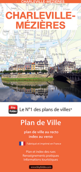 Plan de ville de Charleville-Mézières - Blay-Foldex