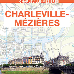 Plan de Charleville-Mézières format simple
