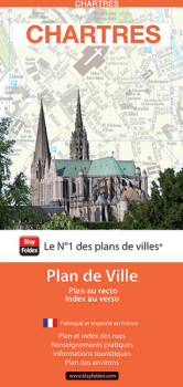 Plan de ville de Chartres - Blay-Foldex