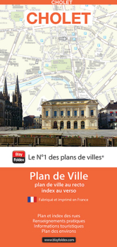 Plan de ville de Cholet - Blay-Foldex