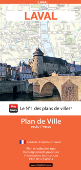 Plan de ville de Laval - Blay-Foldex