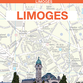 Plan de Limoges format simple