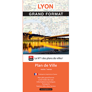 Plan de Lyon grand format